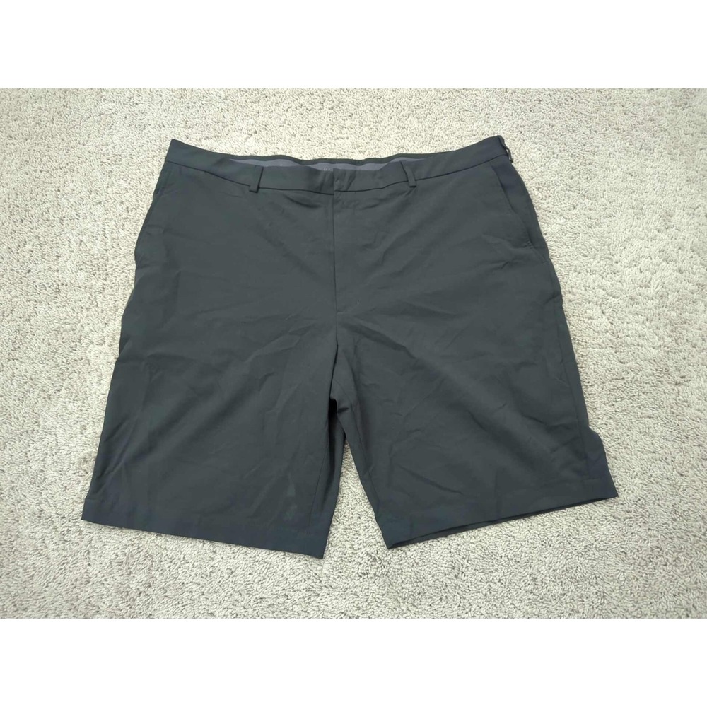 Walter Hagen Shorts Mens 42 Black Inseam: 9.5" Poly Hybrid Golf Athletic